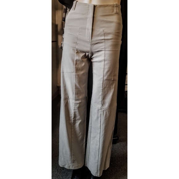 Atelier Rare Toggery Pants - A.R.T Italian High Waist Structured Slacks, XXS